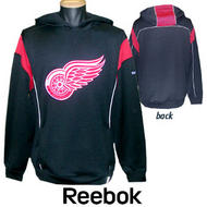 Reebok Showboat Fleece Hoodie- Red Wings- Sr