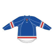 NY Rangers 25P00 Edge Gamewear Jersey (Uncrested) - Royal- Senior