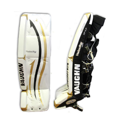 Vaughn Velocity 7900 Hockey Goalie Goal Stick 25 Left Hand Regular Gold LH for sale online 