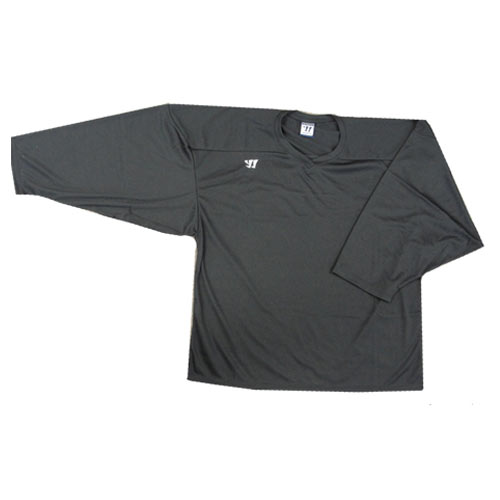 black hockey practice jersey