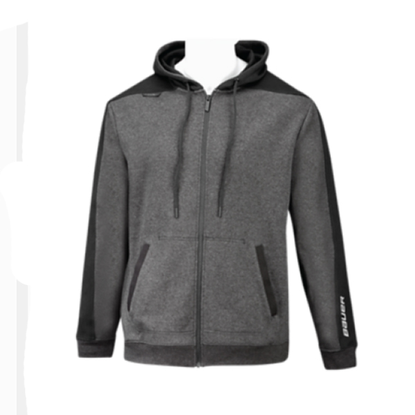 BAUER Premium Fleece Full Zip Hoodie- Sr