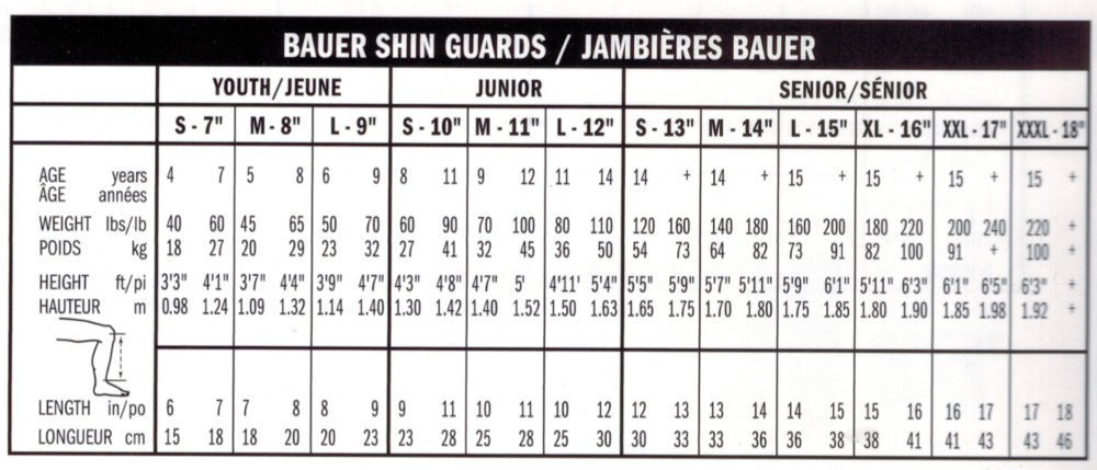 Details about   Bauer Nexus 1000 Jr Ice Hockey Shin Guards Big Kids 