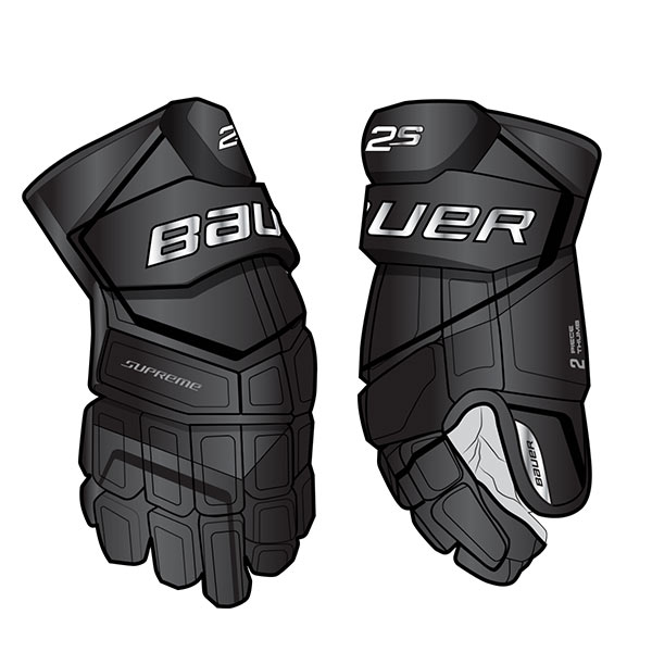 Bauer 2s gloves top