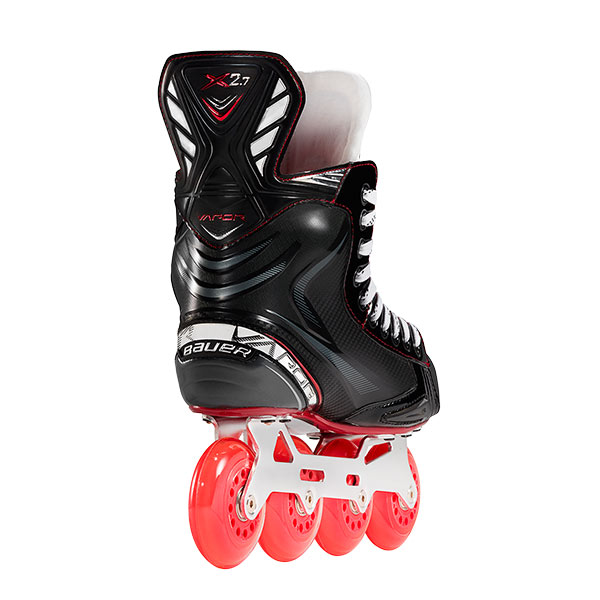 Rollers Bauer Vapor 2X - Pointure 44, Roues Extérieures, Parfait Pour Le Hockey Ou Le Patinage En Ligne