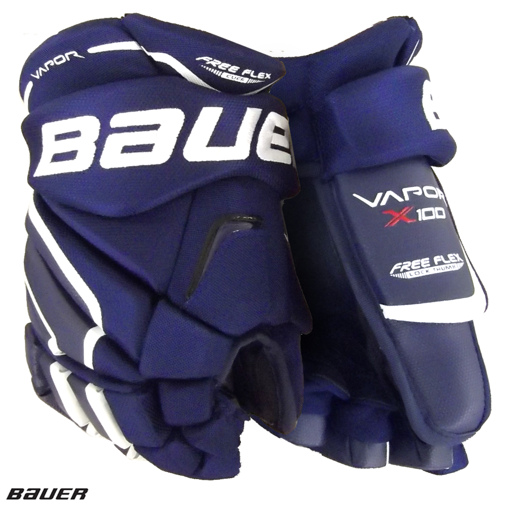 BAUER Vapor X 100 Hockey Glove Jr