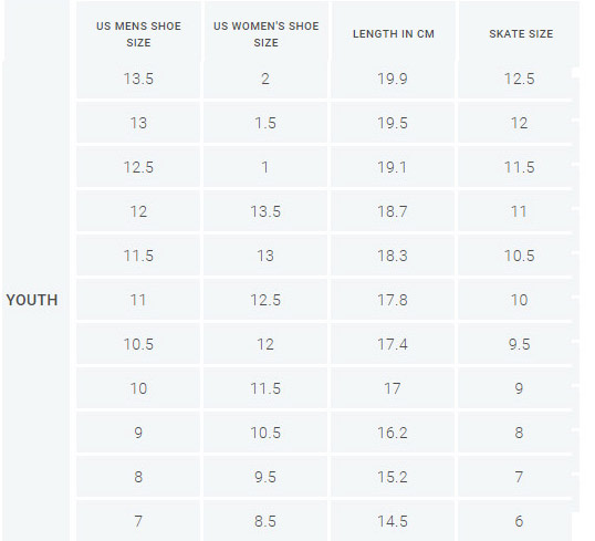 CCM Pant Sizing