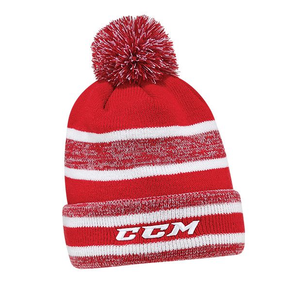 CCM Core Heathered Pom Knit Hat