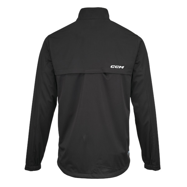 thumbnail image 2 of CCM Lightweight Rink Suit Jacket – Black – Senior/Adult – Hockey Outerwear J5314 2 of 6