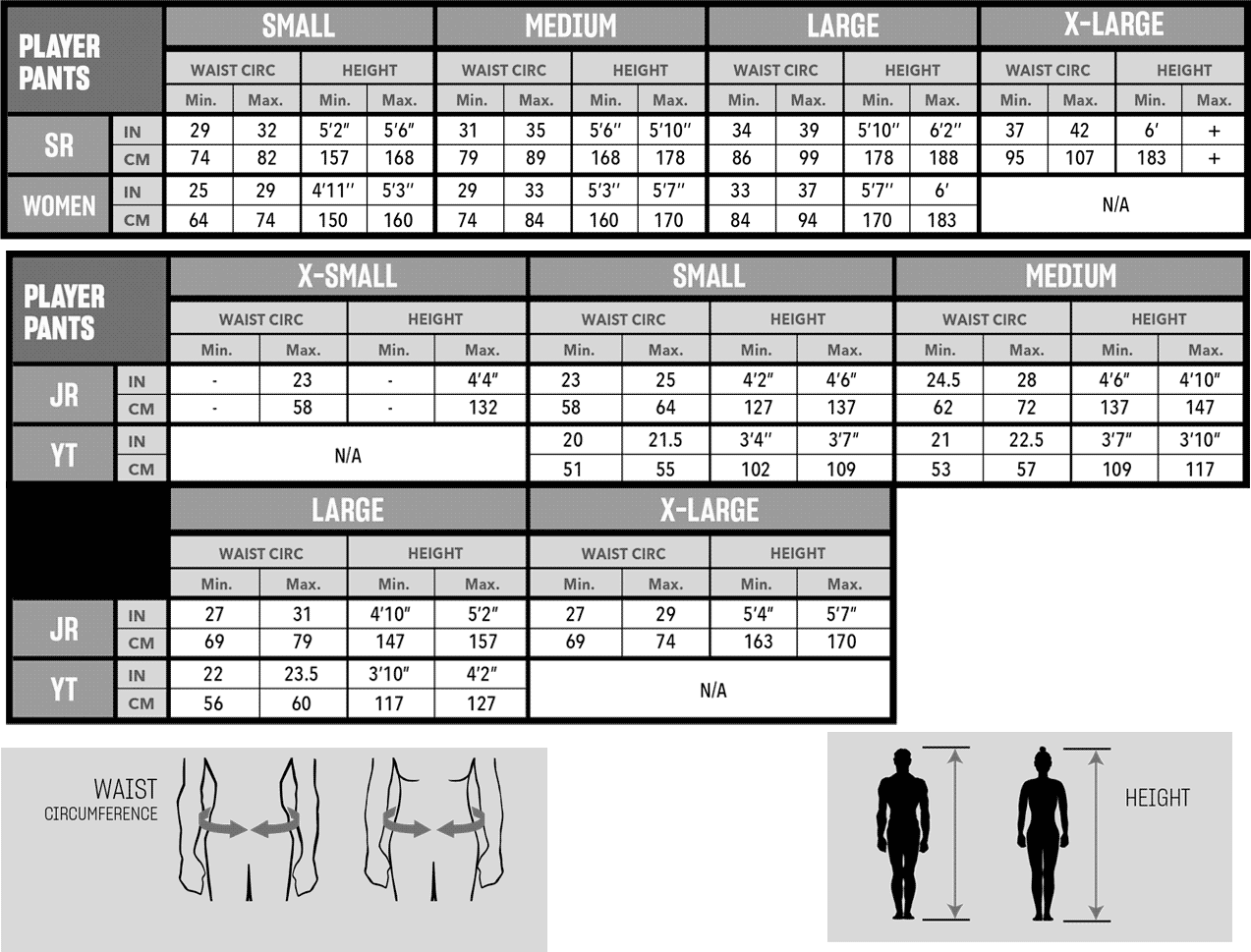 Profitieren Anemonenfisch Knochen ccm goalie pants sizing chart ...