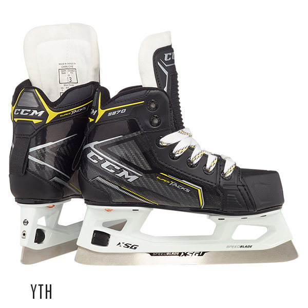 CCM Super Tacks 9370 Goal Skate- Sr