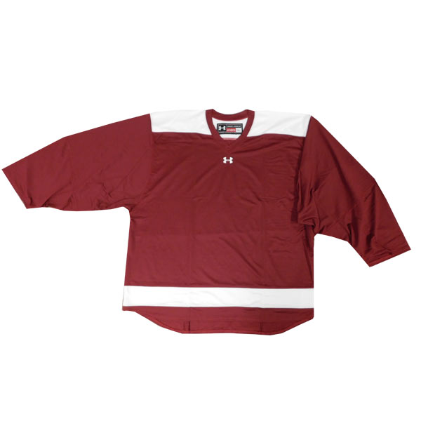Red Goalie Cut Tron Hockey Jersey (XXL)