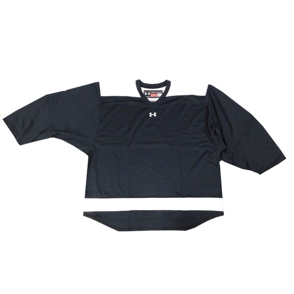 World's Okayest Goalie Hockey Jersey Black/Red/White