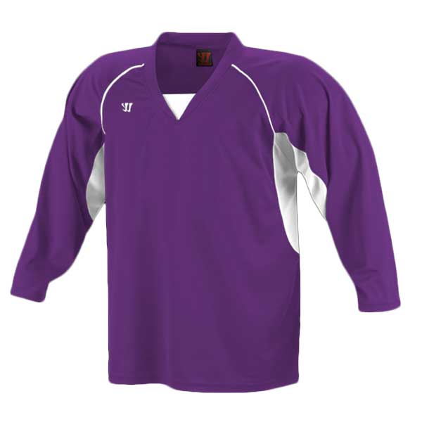 World's Okayest Goalie Hockey Jersey Black/Purple/White