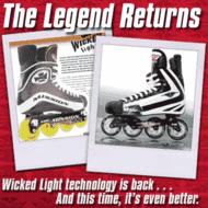 Mission Wicked 1 Roller Hockey Skate- Senior