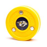 Green Biscuit NHL Team Training Puck