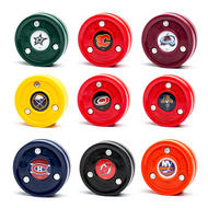 Green Biscuit NHL Team Training Puck
