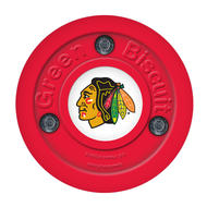 Green Biscuit NHL Team Training Puck
