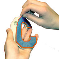 THE CAPTAIN Snap On Twill Standard 6 Pack C's and A's
