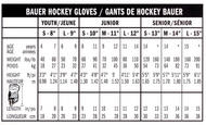 BAUER Supreme ONE.6 Hockey Glove- Sr