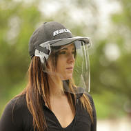 BAUER Integrated Cap Face Shield