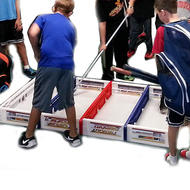 Box Hockey Game & Hockey Training Aid