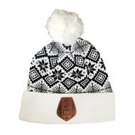 CCM Beaver Tail Pom Knit Beanie