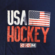 CCM Block Flag S/S Tee- Sr