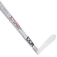 CCM Jetspeed FT5 Pro White Hockey Stick- Sr