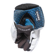 CCM Jetspeed FT8 Pro White Hockey Glove- Sr