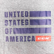 CCM Stripes S/S Tee- Sr