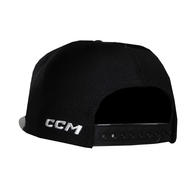 CCM Team Flat Brim Snapback Cap- Sr