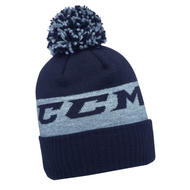 CCM Team Fleece Pom Knit Hat- Sr '22