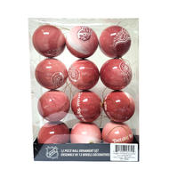 EVERGREEN 12-Piece NHL Ball Ornament Set