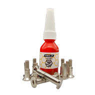 HELO Square Head Axle Upgrade Kit W/Bolt Glue