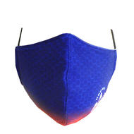 Perani's Red/Blue Logo Ear Loop Face Mask- Yth