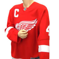 Reebok 7185 Center Ice Premier Lettered NHL Jersey- Detroit Sr