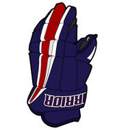 Warrior Hitman Hockey Gloves- Sr