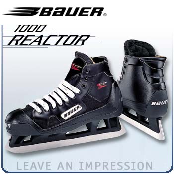 Bauer reactor goalie skates Clearance
