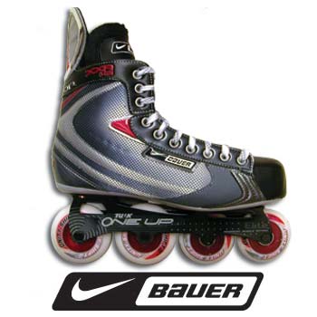 Wreck Cyber ​​space Scully Nike Bauer Vapor XXr Lite Roller Hockey Skates- Senior