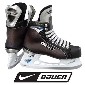 Nike Bauer Supreme One75 Hockey Skates- Junior