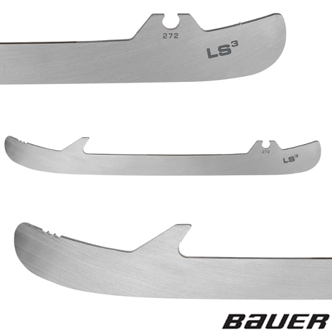 Bauer Tuuk Lightspeed 3 Stainless Steel Runner (Pair)- Sr