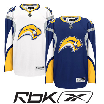 Buffalo Sabres RBK Edge Authentic Hockey Jersey- Sr