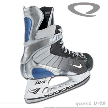 Nike Quest V-12 Hockey Skates- Senior