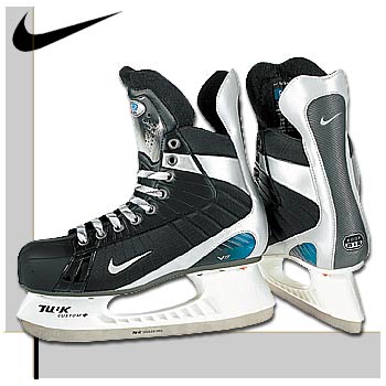 Baars vertel het me hout Nike Quest V-9 Hockey Skates- Youth