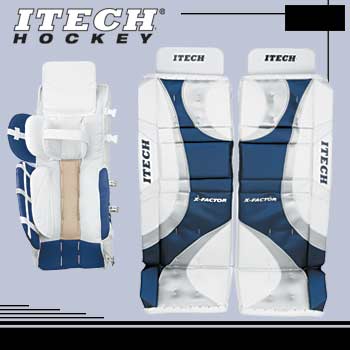 Itech 4.8 X-Factor Leg Pads ('05 Model)- Senior