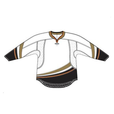 Anaheim 25P00 Edge Gamewear Jersey (Uncrested) - White- Senior