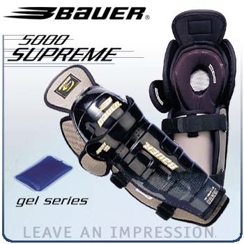 Bauer Supreme 5000 Gel Shin Guards ('03 Model)- Senior