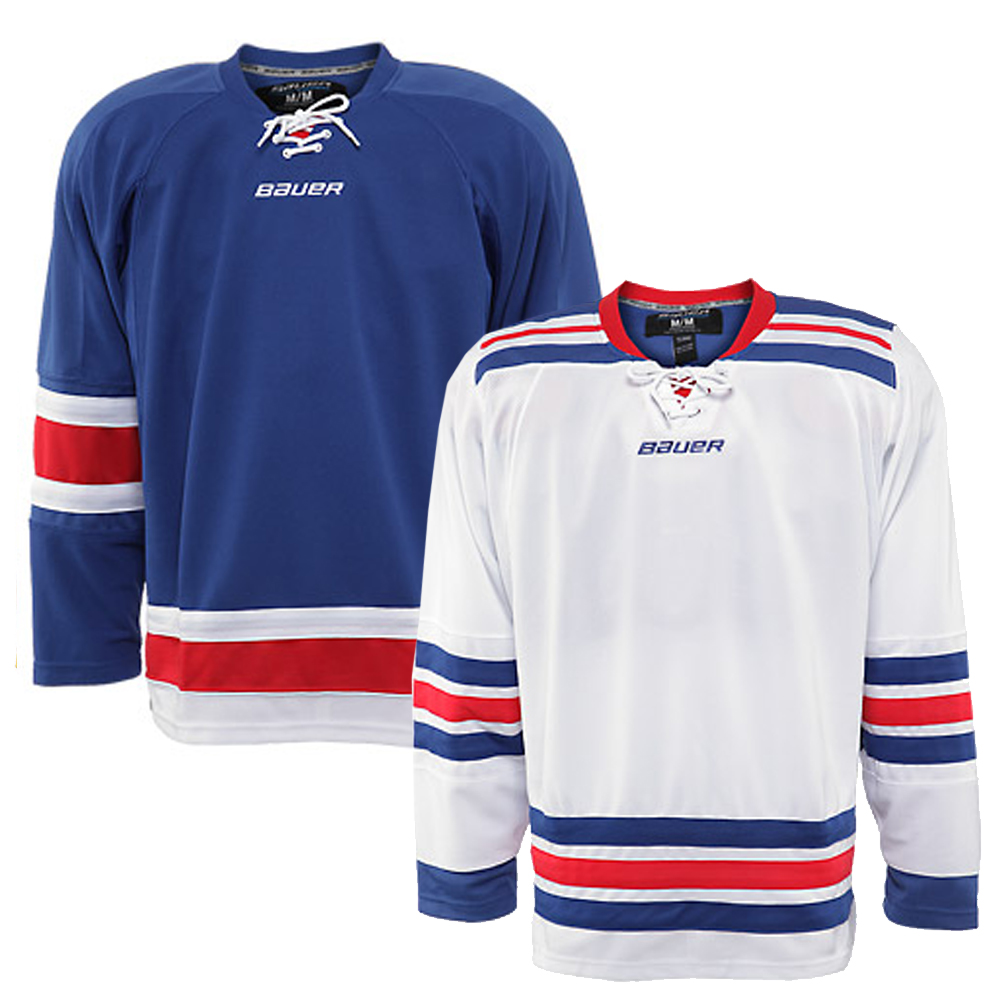 New York Rangers Firstar Gamewear Pro Performance Hockey Jersey with Customization Royal / Custom