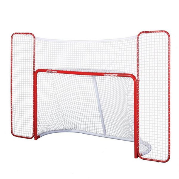 BAUER Hockey Goal w/Backstop
