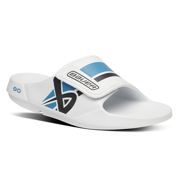 靴 OOFOS FCRB EMBLEM Sport Flex BAUER OOFOS Sport Flex Slide '25